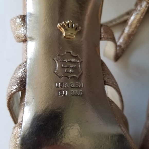 Mia gold slingback heels - Picture 4 of 8